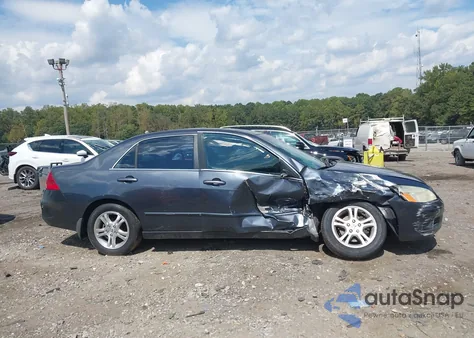 2006 Honda Accord 2.4 Ex из США, поврежденный, VIN 1HGCM56796A135839